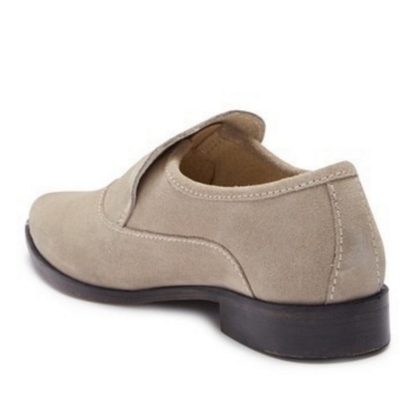 Free People Brady‎ Suede Loafers in Taupe Size 41.5 - Picture 3 of 14